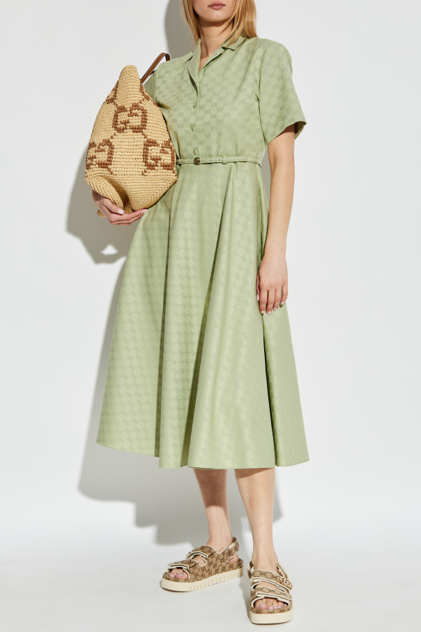 Gucci Kleid mit 'GG'-Muster