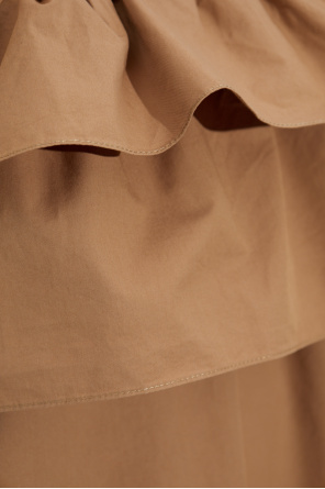 Saint Laurent Schulterfreies Kleid