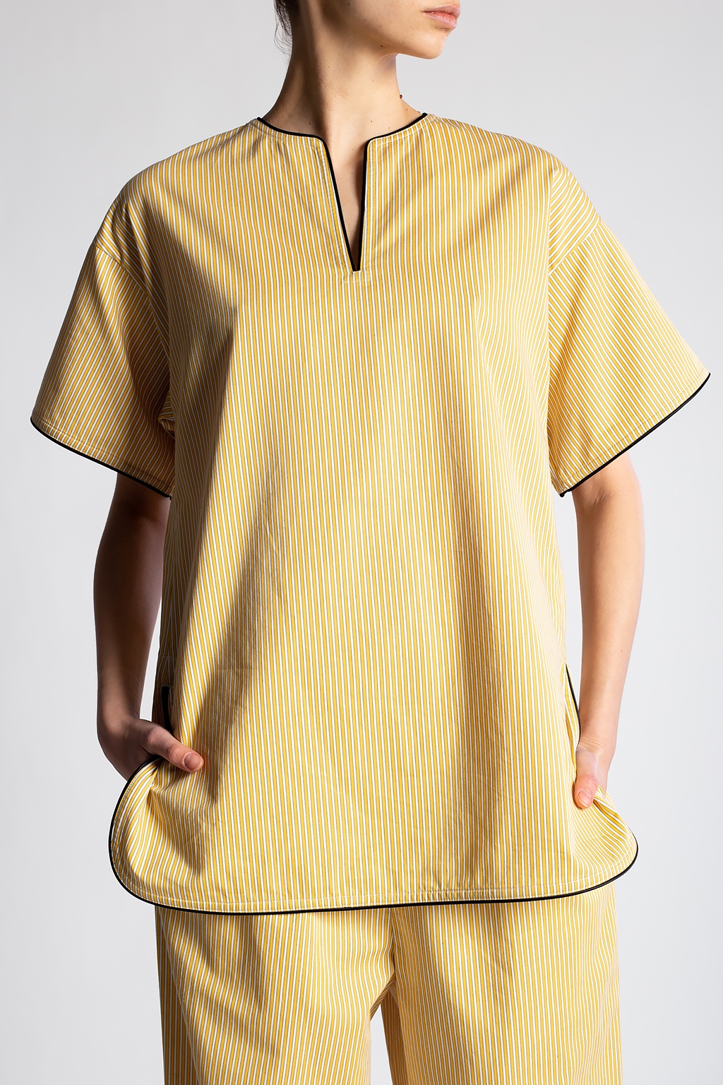 Yellow Buddy stripe tunic Tory Burch - Vitkac TW Yellow Buddy stripe tunic Tory Burch - Vitkac TW
