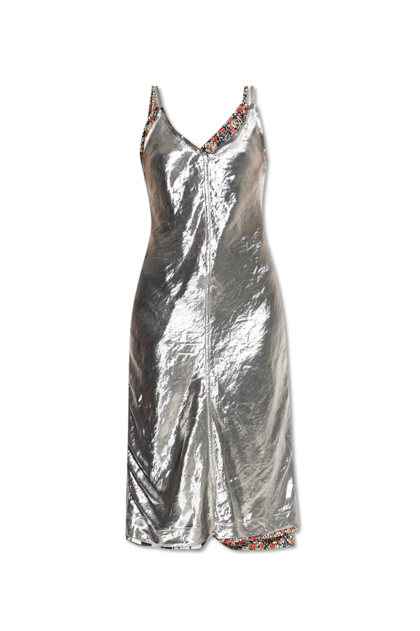 Double-layered strappy dress od Bottega Veneta