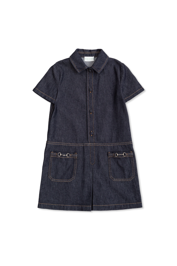 Denim dress od Gucci Kids