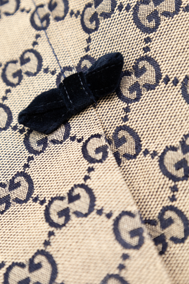 Gucci Kids Sukienka ze wzorem `GG`