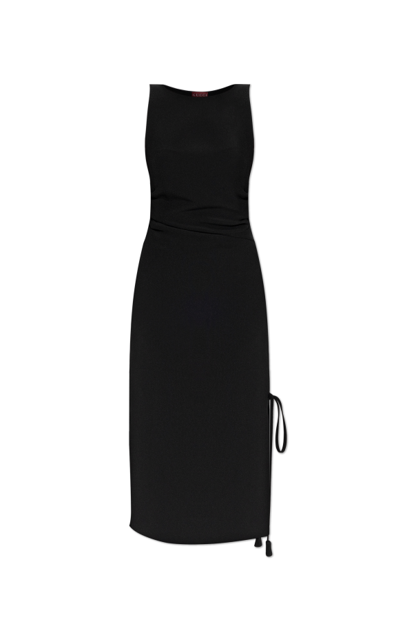 Dress with side slit od Gucci