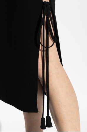 Gucci Vestido con abertura lateral