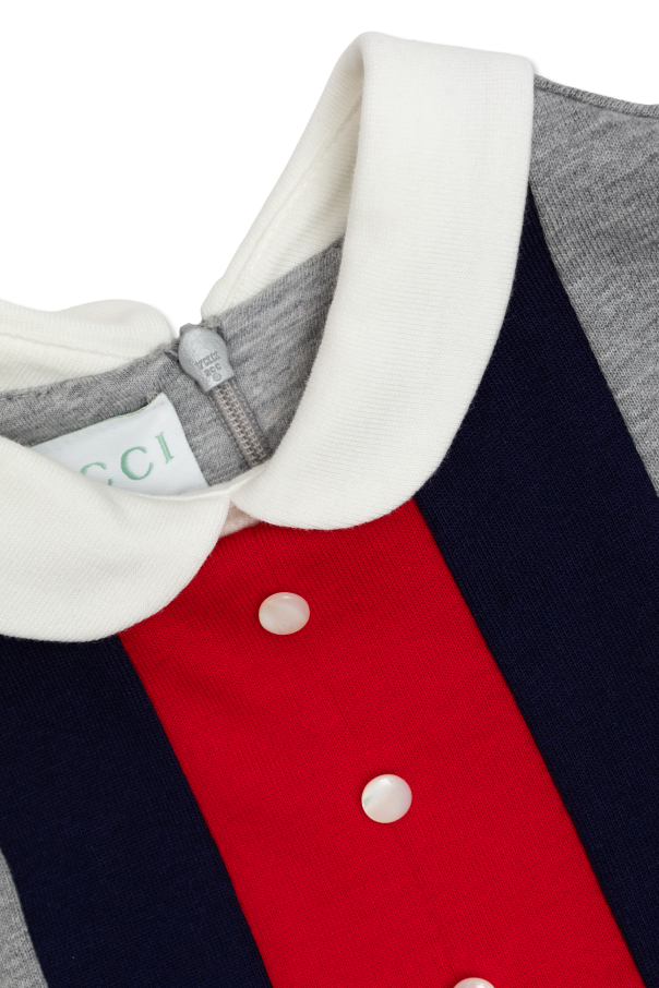 Gucci Kids Vestido de algodón