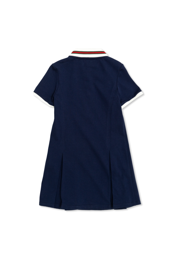 Gucci Kids Vestido de algodón
