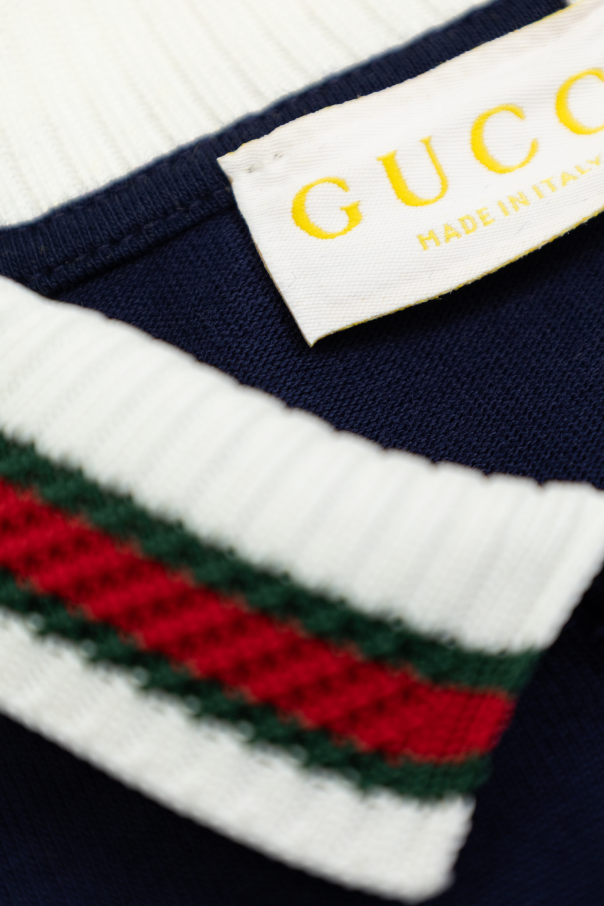 Gucci Kids Vestido de algodón