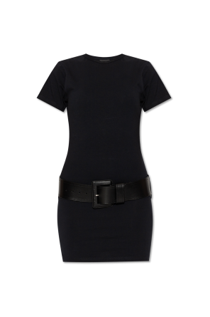 Dress with belt