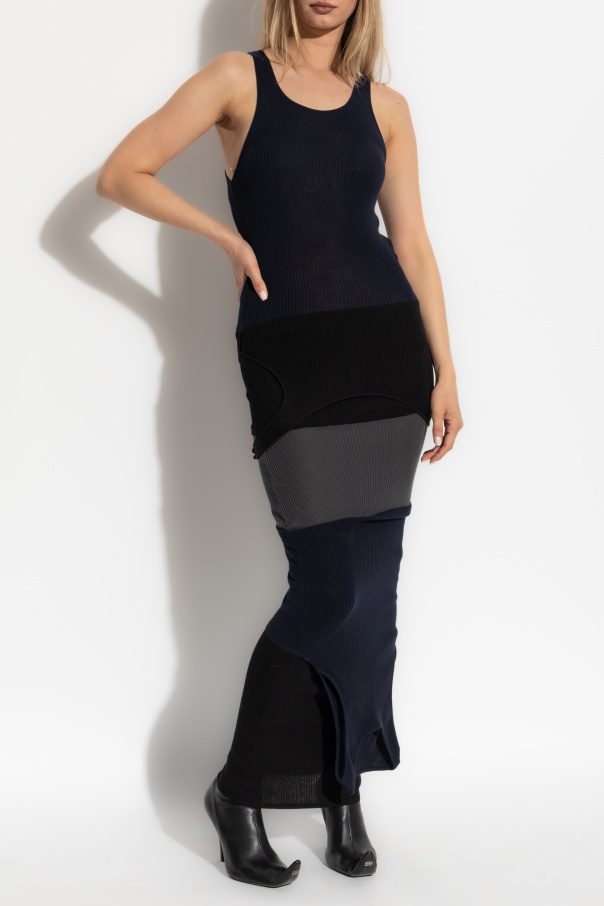 Balenciaga Ribbed bodycon dress