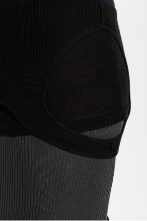 Balenciaga Ribbed bodycon dress