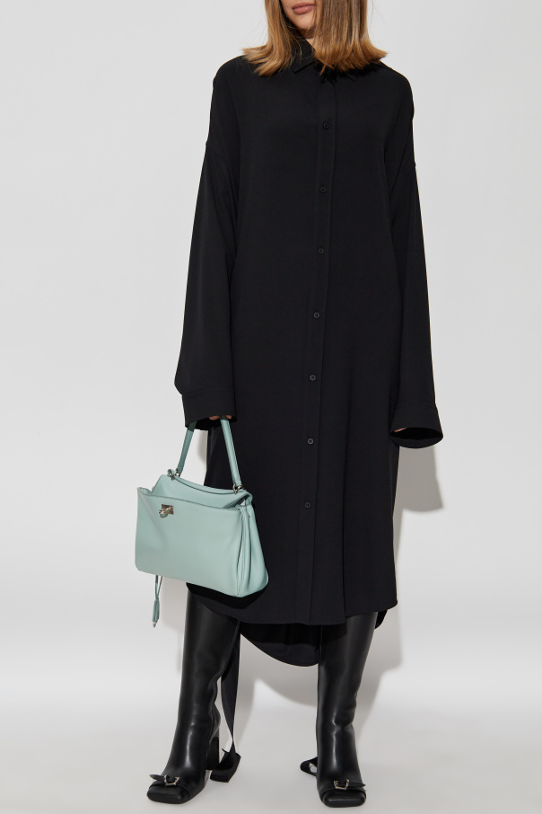 Balenciaga Vestido de corte camisero