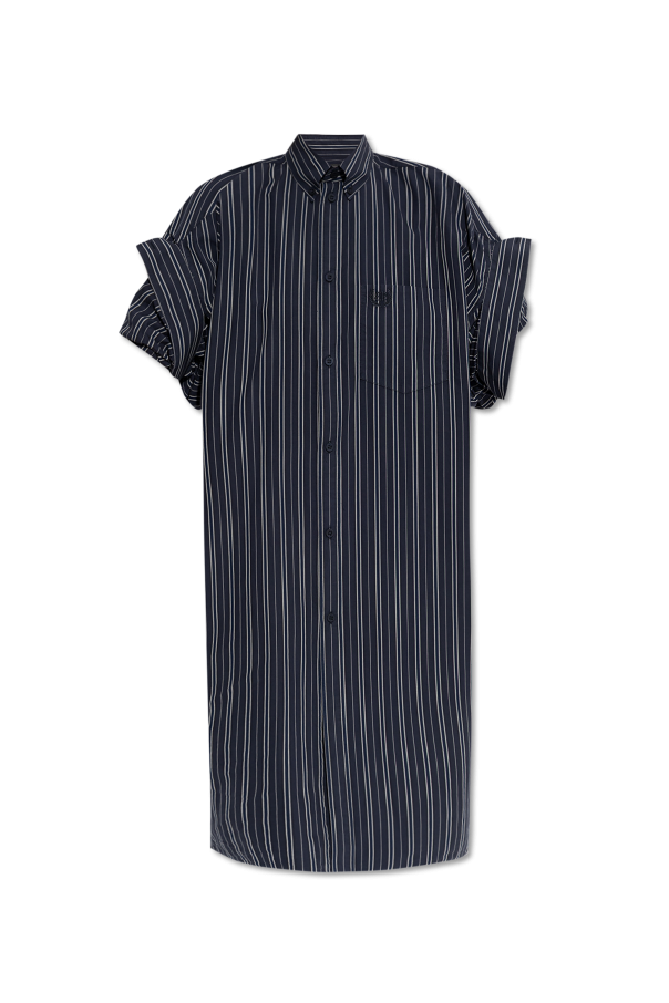 Dress with stripe pattern od Balenciaga