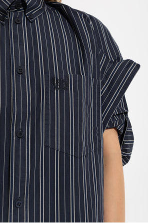 Balenciaga Dress with striped pattern