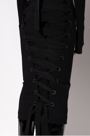 Balenciaga Vestido con cuello alto