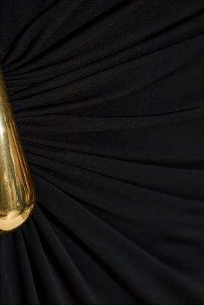 Bottega Veneta Vestido de corte ajustado con apliques