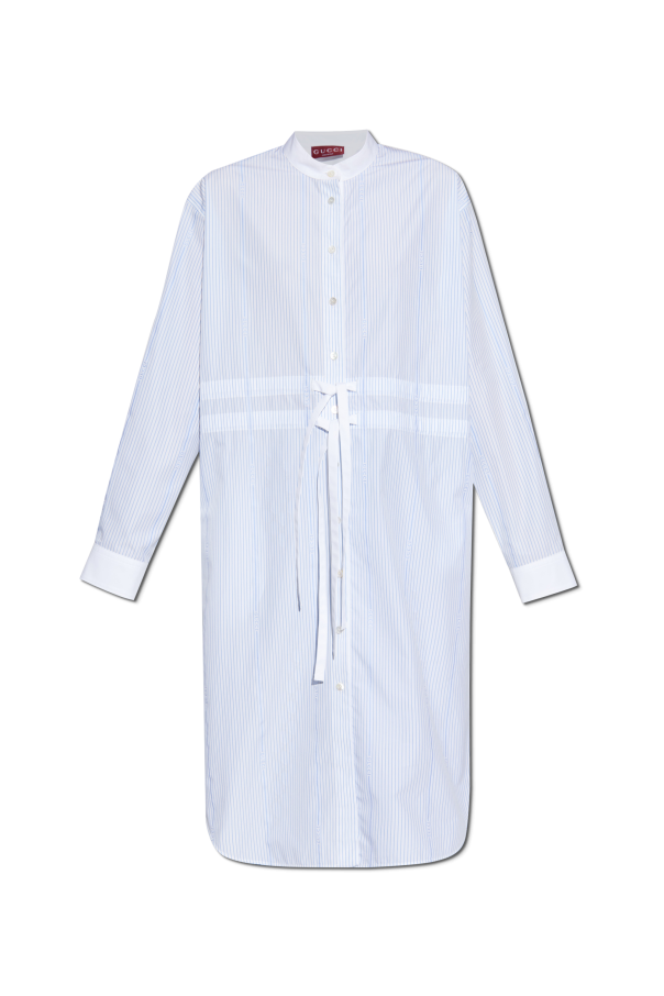 Dress with a striped pattern od Gucci