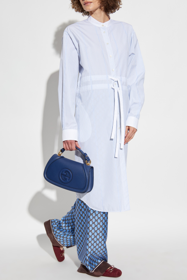 Gucci Sukienka ze wzorem w prążki