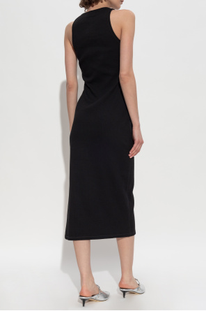 Alexander McQueen Ribbed bodycon dress