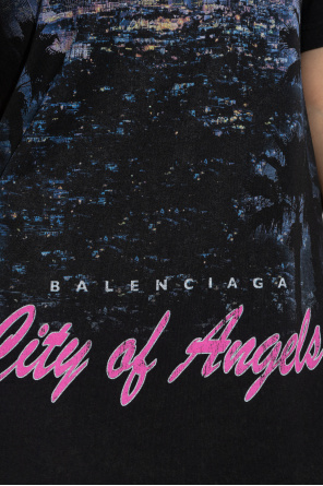 Balenciaga Vestido con estampado