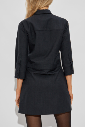 Gucci Vestido corto con cuello