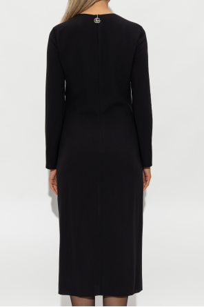 Gucci Kleid mit langen Ärmeln