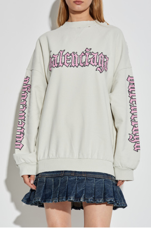 Balenciaga Vestido con efecto `vintage`