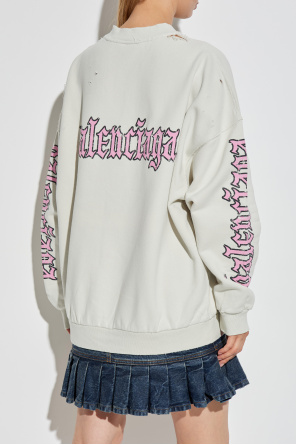 Balenciaga Vestido con efecto `vintage`