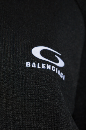 Balenciaga Sweatshirt mit Rückenausschnitt