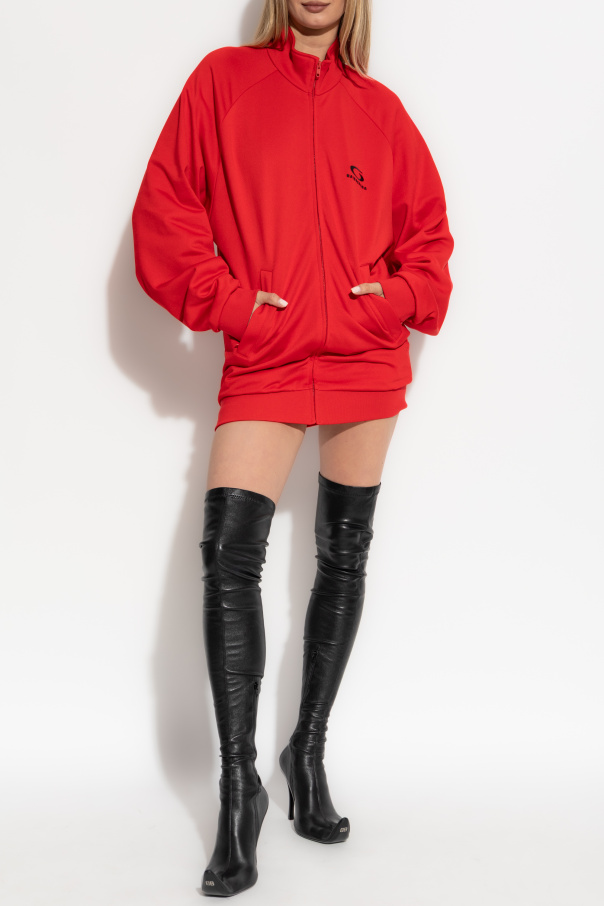 Balenciaga Sukienka z odkrytymi plecami