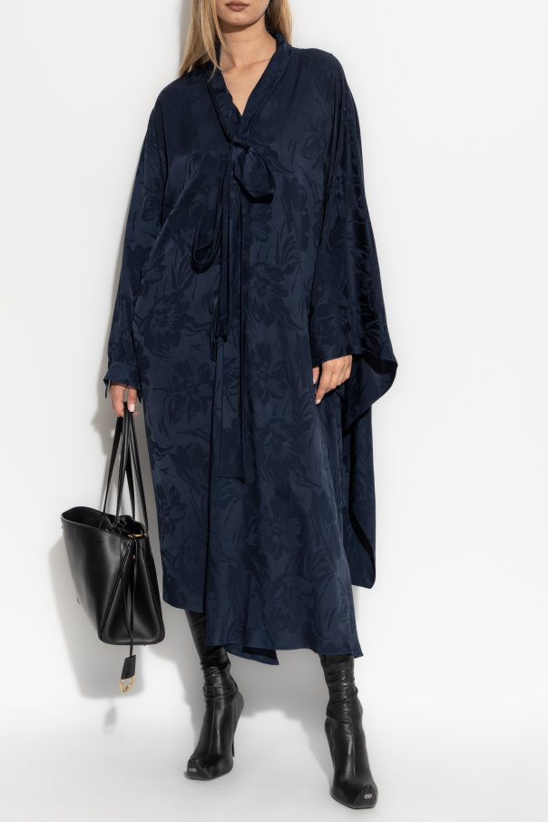 Balenciaga Vestido con estampado floral