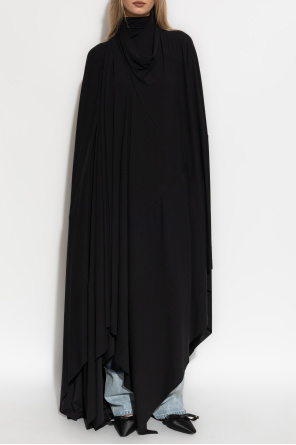 Balenciaga Vestido tipo 'oversize' con cuello alto