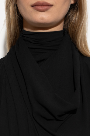 Balenciaga Vestido tipo 'oversize' con cuello alto