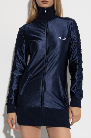 Balenciaga Dress with decorative draping on the sleeves