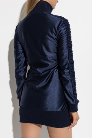 Balenciaga Dress with decorative draping on the sleeves