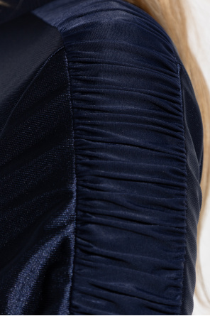 Balenciaga Dress with decorative draping on the sleeves