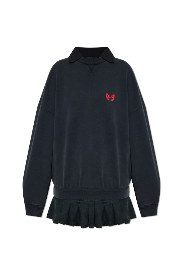 Dress with logo od Balenciaga