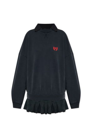 Dress with logo od Balenciaga