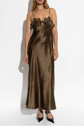 Saint Laurent Vestido de seda