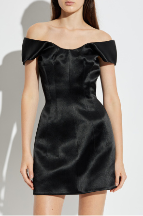 Alexander McQueen Kurzes Satinkleid