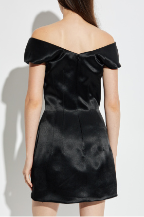 Alexander McQueen Kurzes Satinkleid