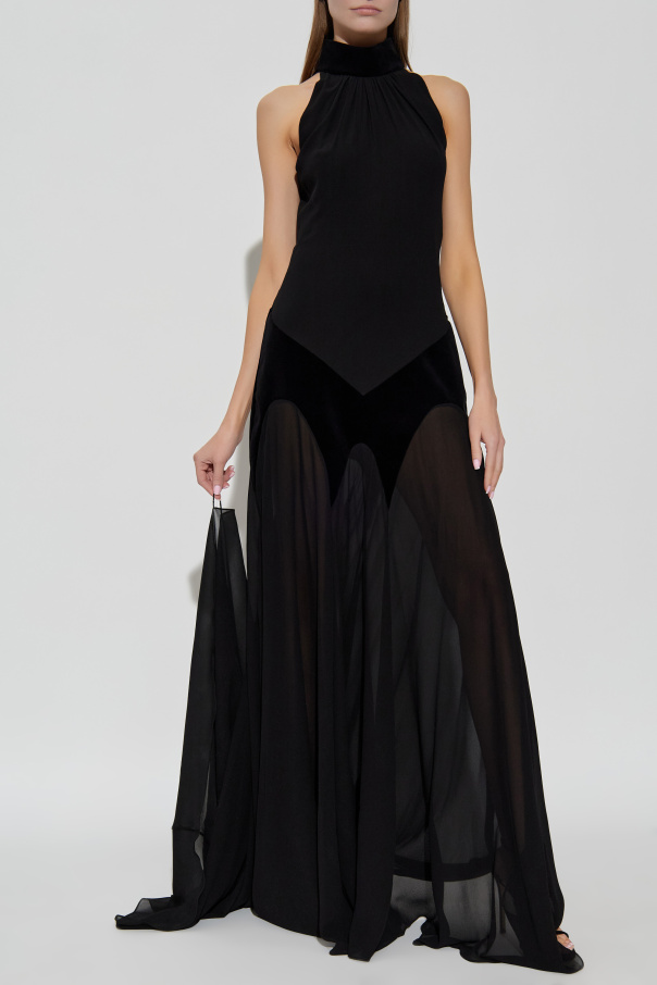 Alexander McQueen Dress made of combined fabrics