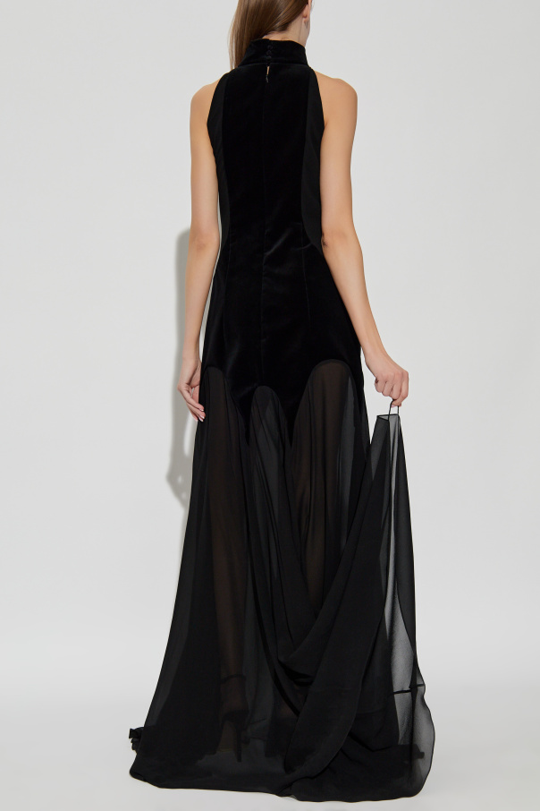 Alexander McQueen Dress made of combined fabrics