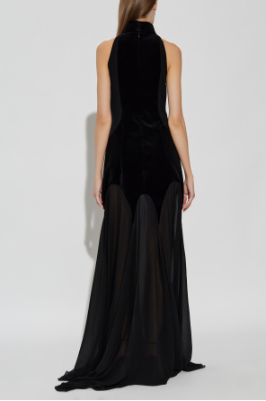 Alexander McQueen Dress made of combined fabrics