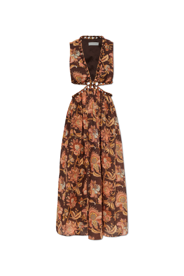Dress with a waist cut-out od Zimmermann