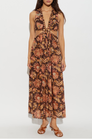 Zimmermann Dress with a waist cut-out