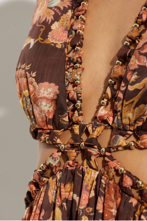 Zimmermann Dress with a waist cut-out