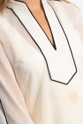 Tory Burch WHITE Cotton dress