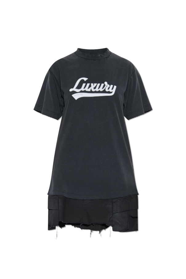 Dress with logo od Balenciaga