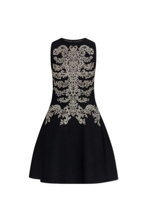 Dress with decorative pattern od Alexander McQueen