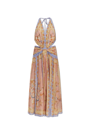 Dress with lurex thread
